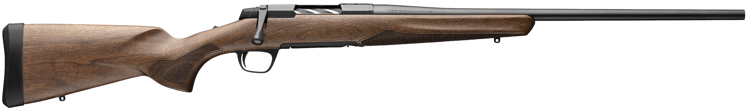 Browning 036001211 X-Bolt 2 Hunter Full Size 243 Win 4+1 22" Matte Blued Sporter Barrel, Matte Blued Drilled & Tapped Steel Receiver, Fixed Satin Checkered Walnut Stock