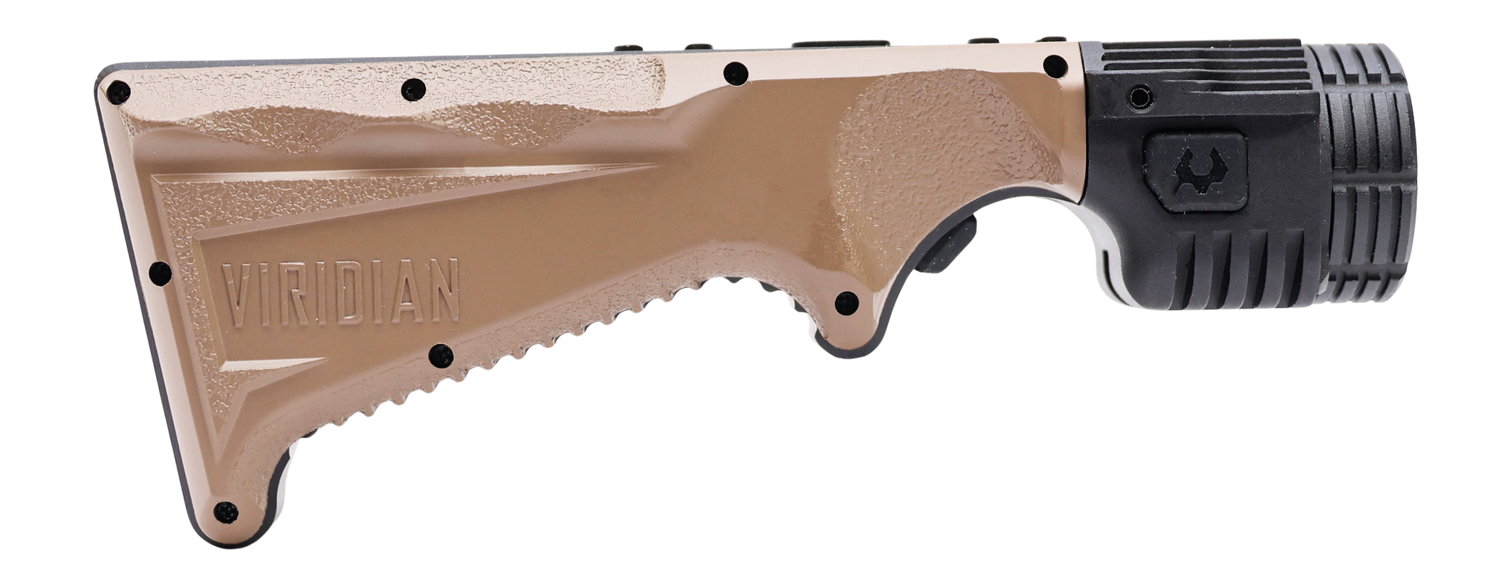 VIR 912-0104  4LUX 2K ANGLED FOREGRIP W/GRN LS FDE