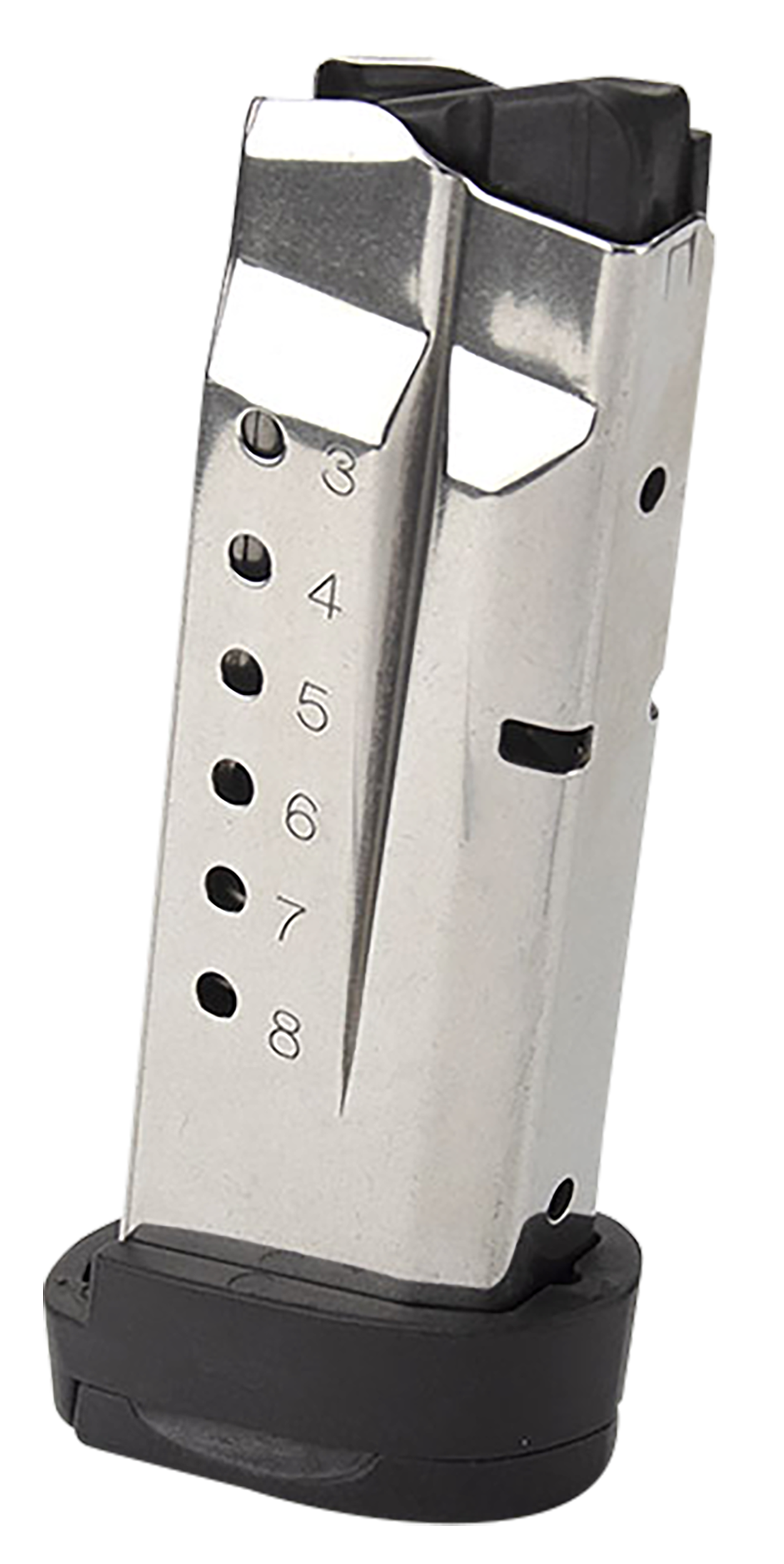 Ed Brown RMPMAG8SHIELD M&P 8rd Extended 9mm Luger Fit S&W M&P Shield Stainless Steel