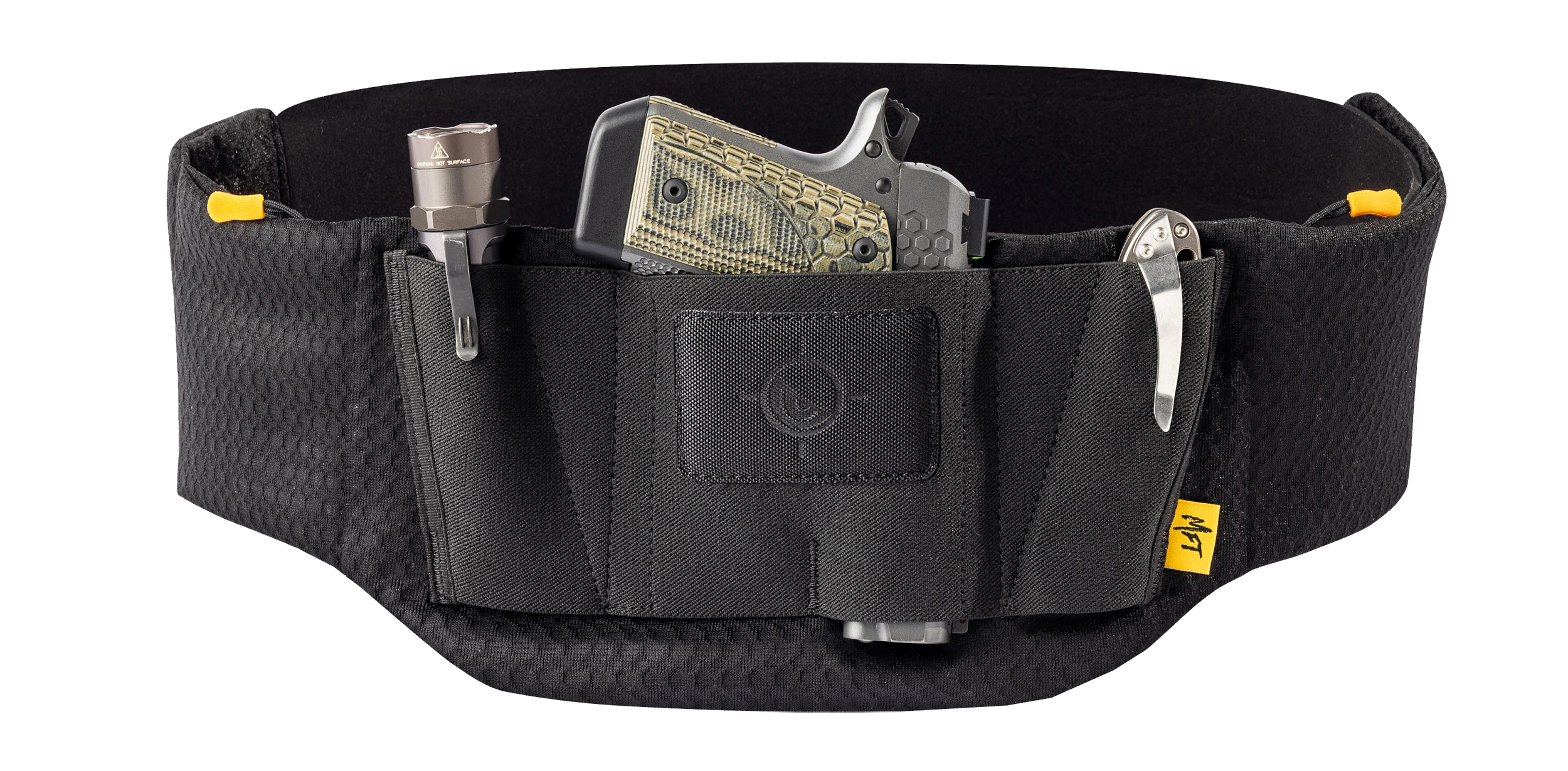 Mission First Tactical H6BB1 Belly Band Black 26"-52" Mesh