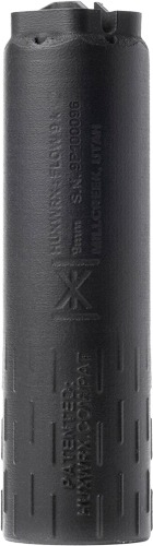 HUXWRX FLOW 9K SS SUPPRESSOR 1/2X28 STICTION COMP BLACK
