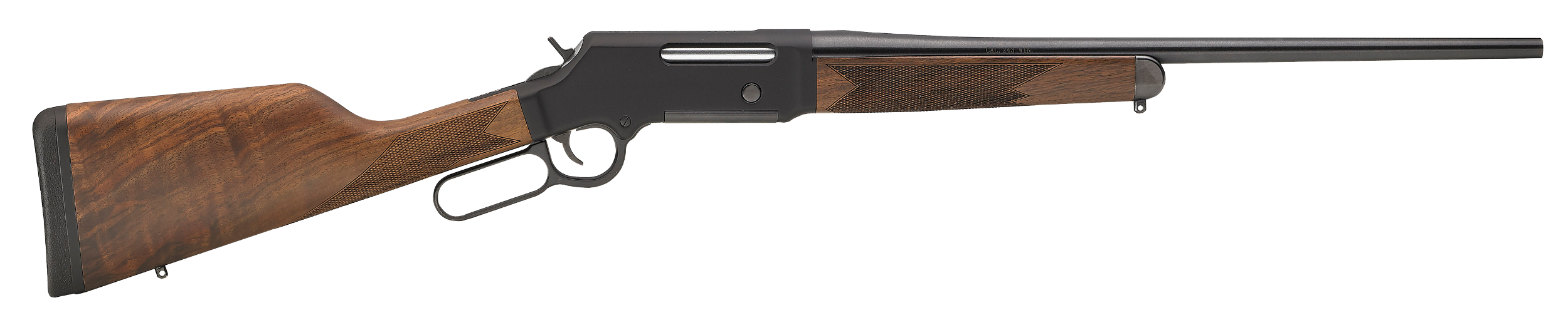 Henry H014308 Long Ranger  Full Size 308 Win 4+1 20" Blued Steel Barrel, Black Hard Coat Anodized Steel Receiver, American Walnut Stock Right Hand