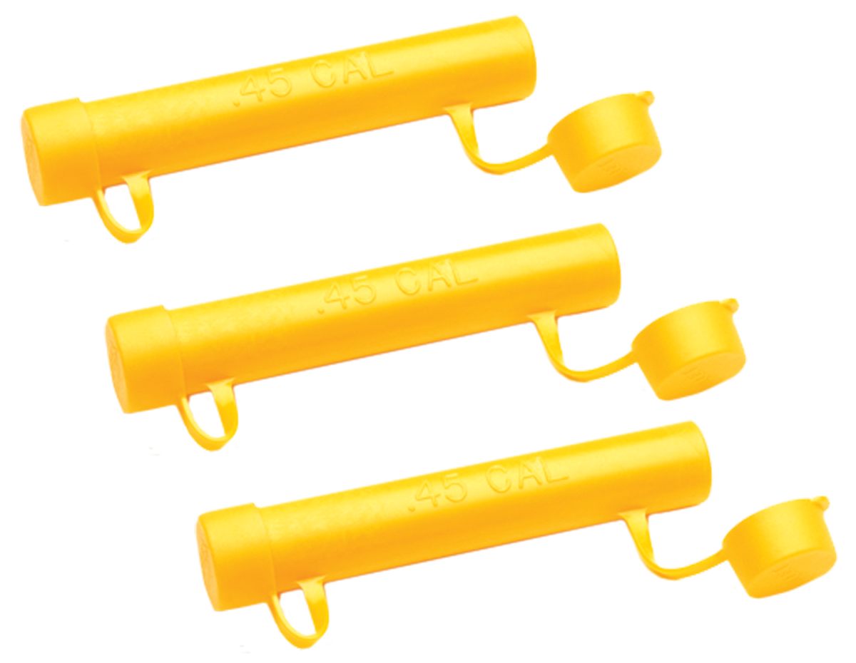 CVA AC1617 Speed Loader Magnum 45 Cal Pellets Yellow Plastic 3 Per Pack