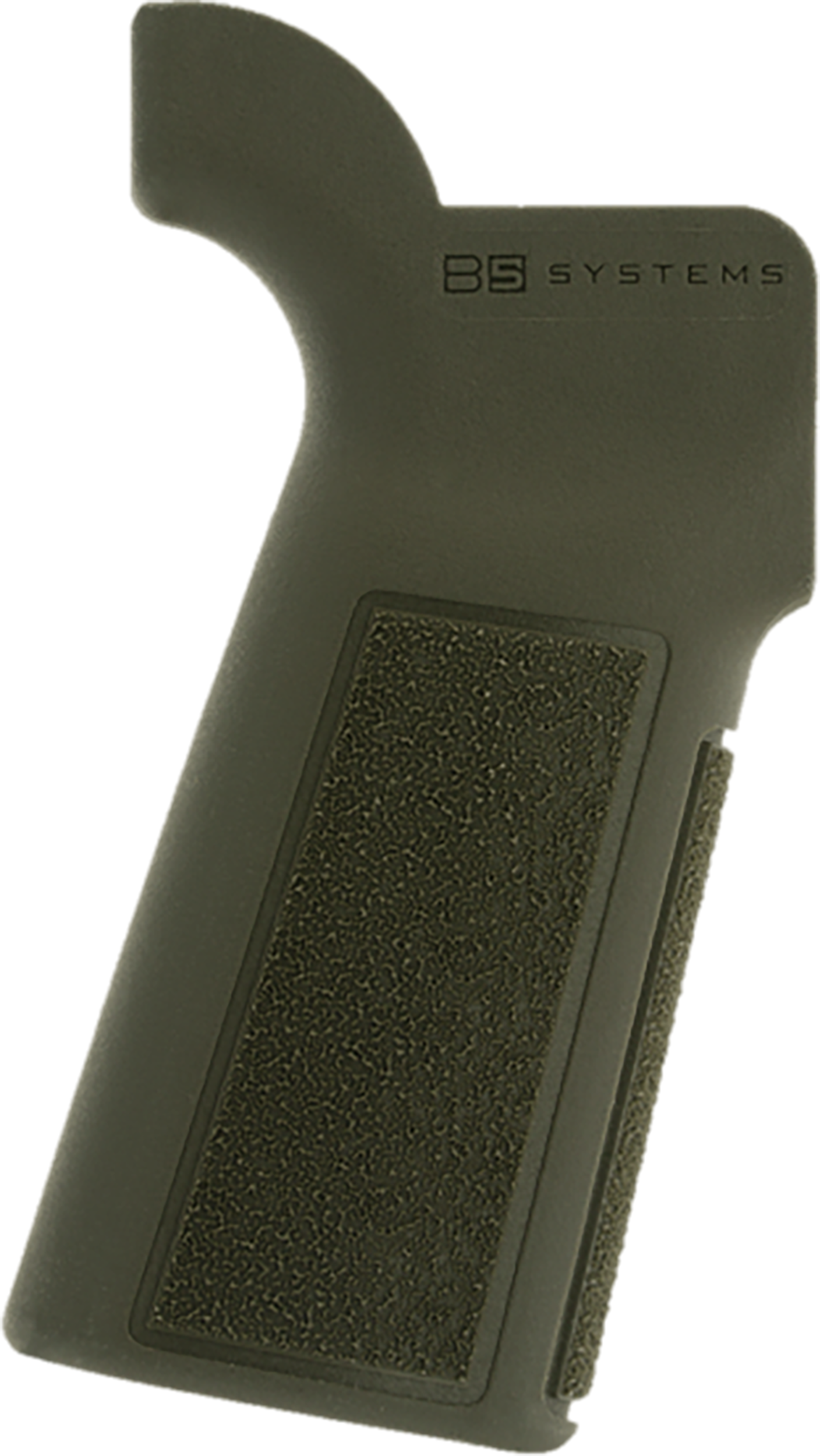 B5 Systems PGR1134 Type 23 P-Grip  OD Green Polymer, Aggressive Textured, Fits AR-Platform