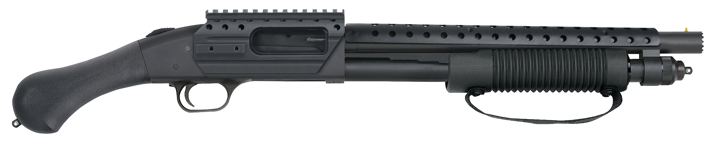 Mossberg 50648 590 Shockwave SPX 12 Gauge 3" 14.38" 5+1 Blued Black Fixed Raptor Birdshead Grip