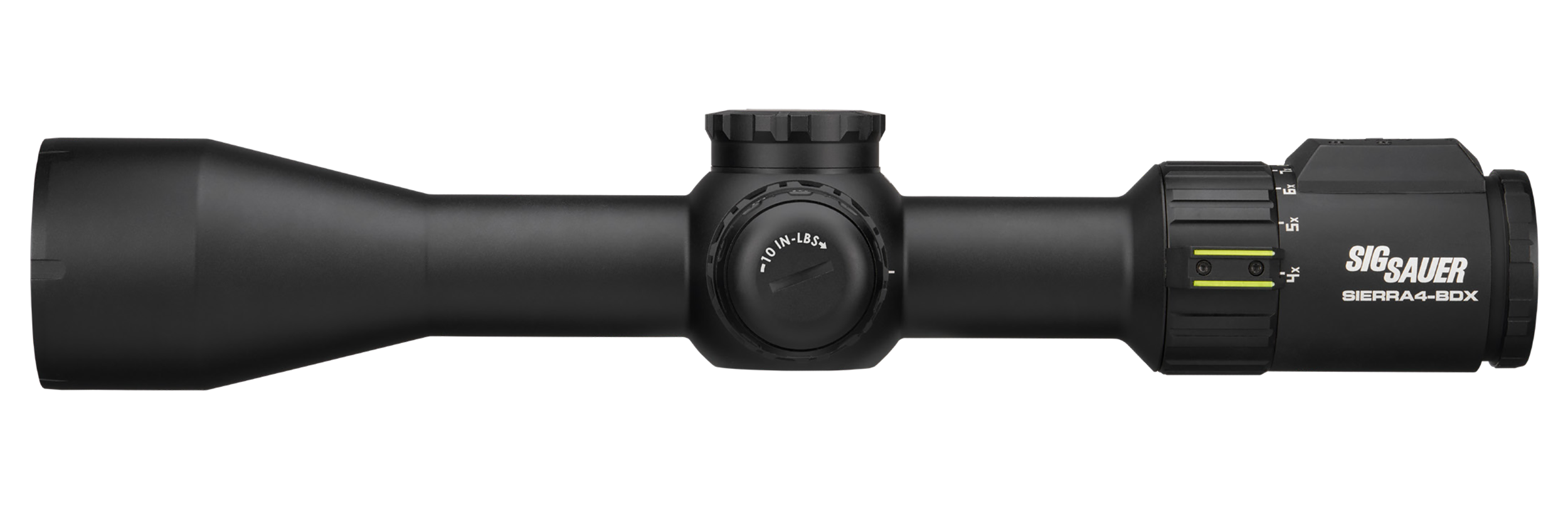 Sig Sauer Electro-Optics SOSBDX4611 Sierra4 BDX Black 6-24x50mm, 30mm Tube Illuminated BDX-R2 Ballistoc w/194 LEDS Reticle