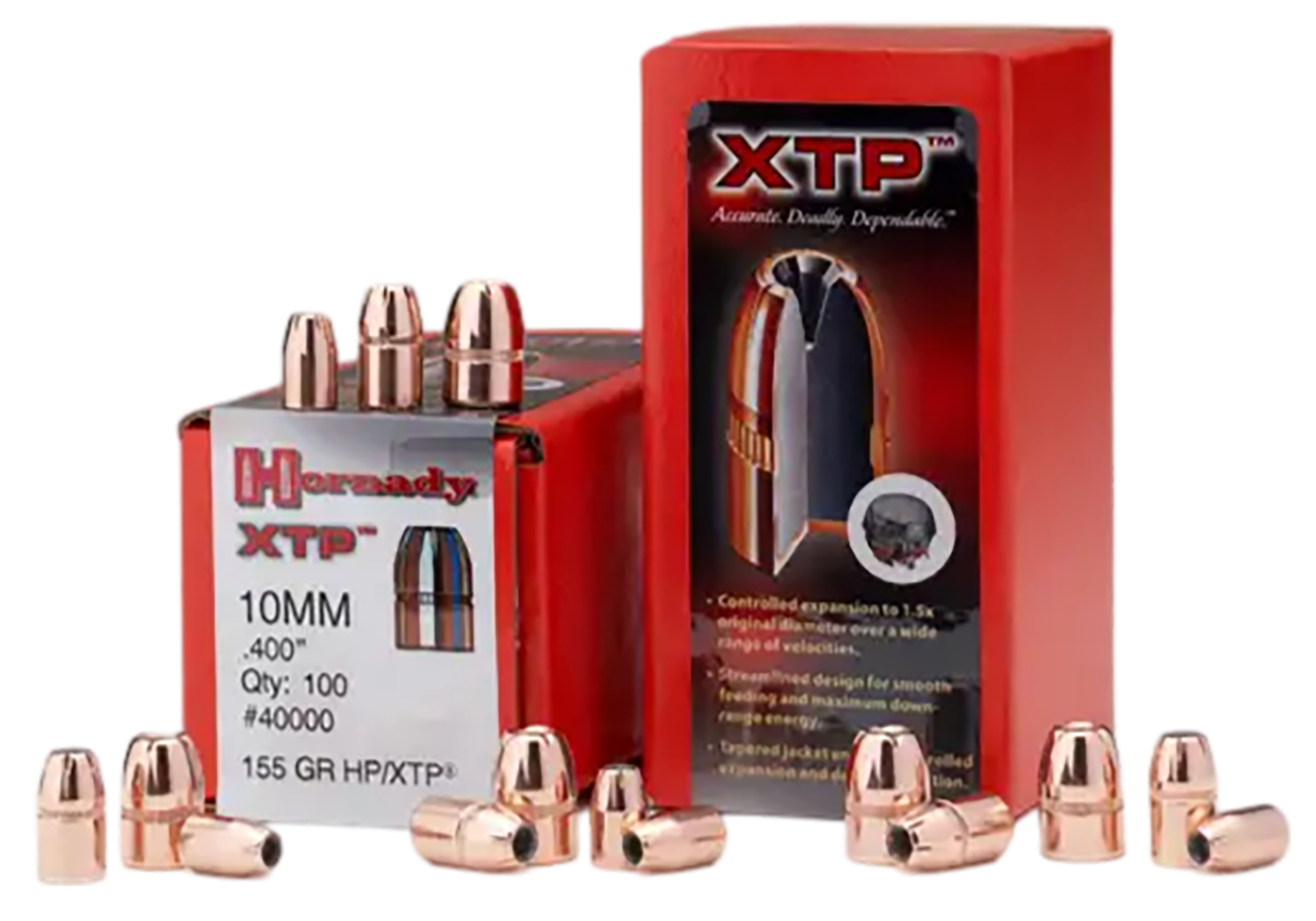 Hornady 45160 XTP  45 Cal .451 230 gr Hollow Point 100 Per Box/ 15 Case