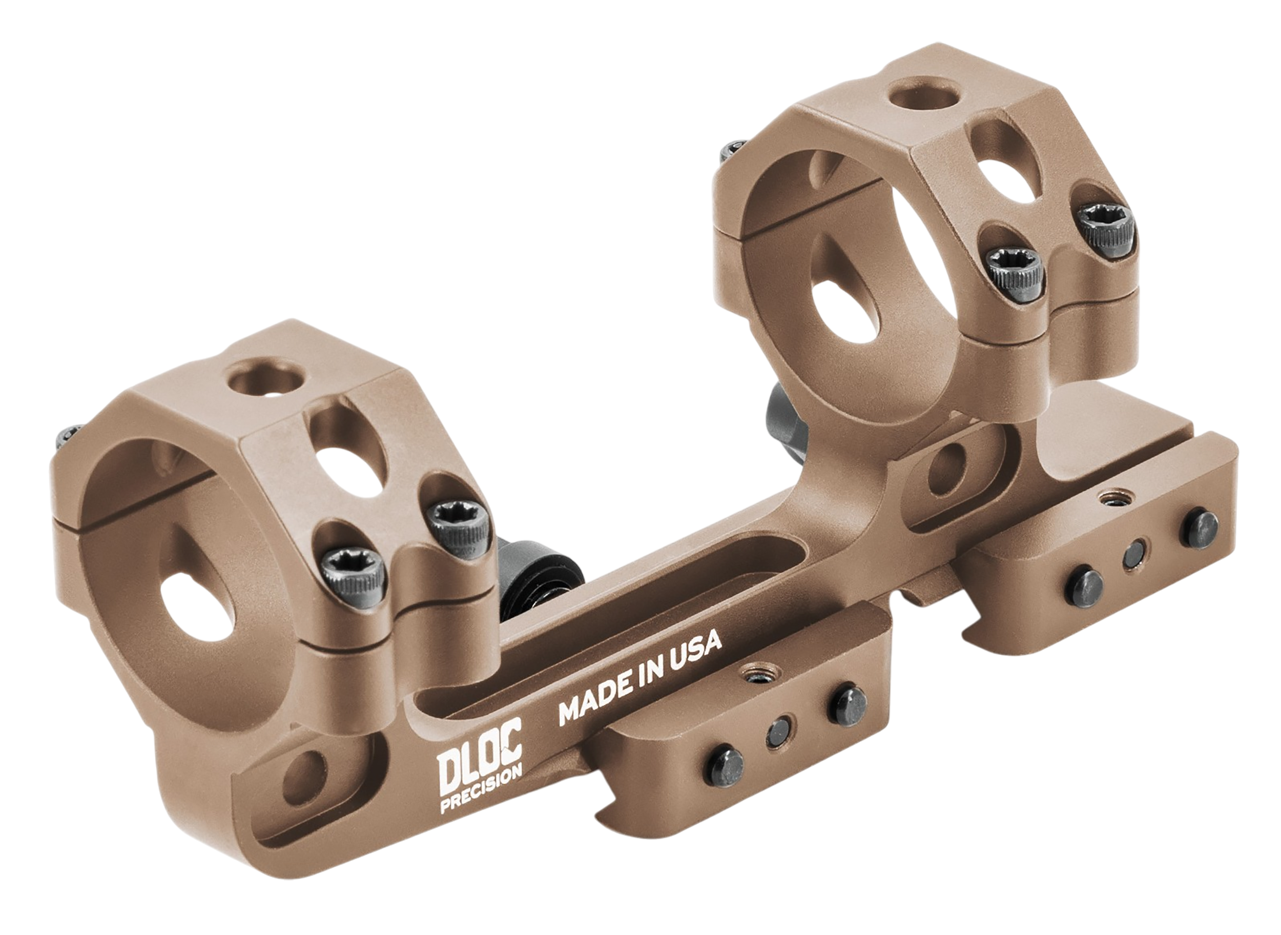 DLOC Precision DLOC-C134-1630-T Cantilever Tan Aluminum 34mm Tube