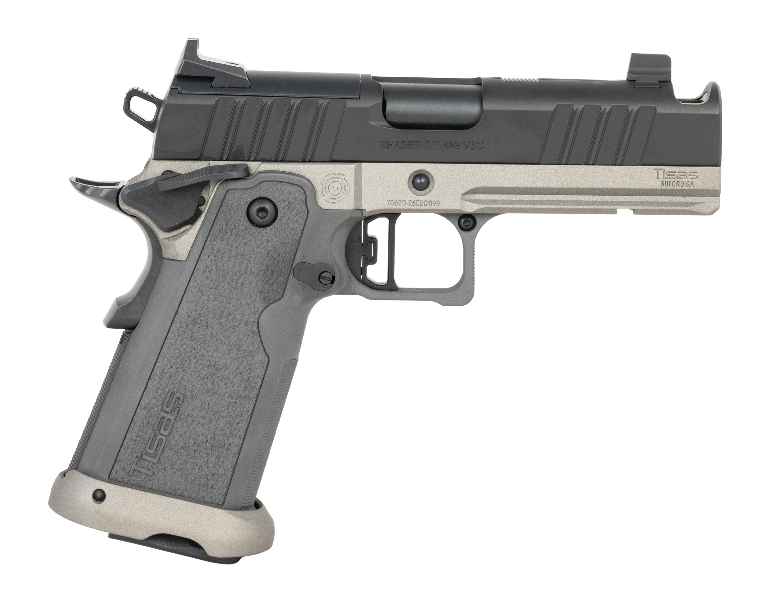 TISAS 12500022NJGV3C CARRY 9 9MM 4.25  17R GRY