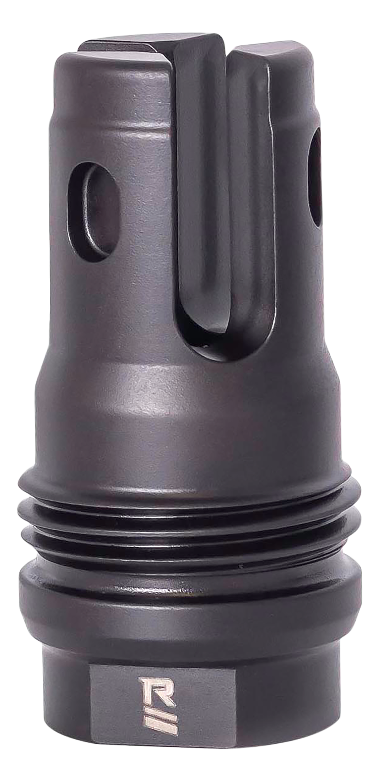 Rugged Suppressor FH012 R3 Flash Mitigation System Black with M18x1 tpi Threads & 2.13" OAL for 7.62mm Radiant762, Surge762, Razor762 & Micro30 Suppressors