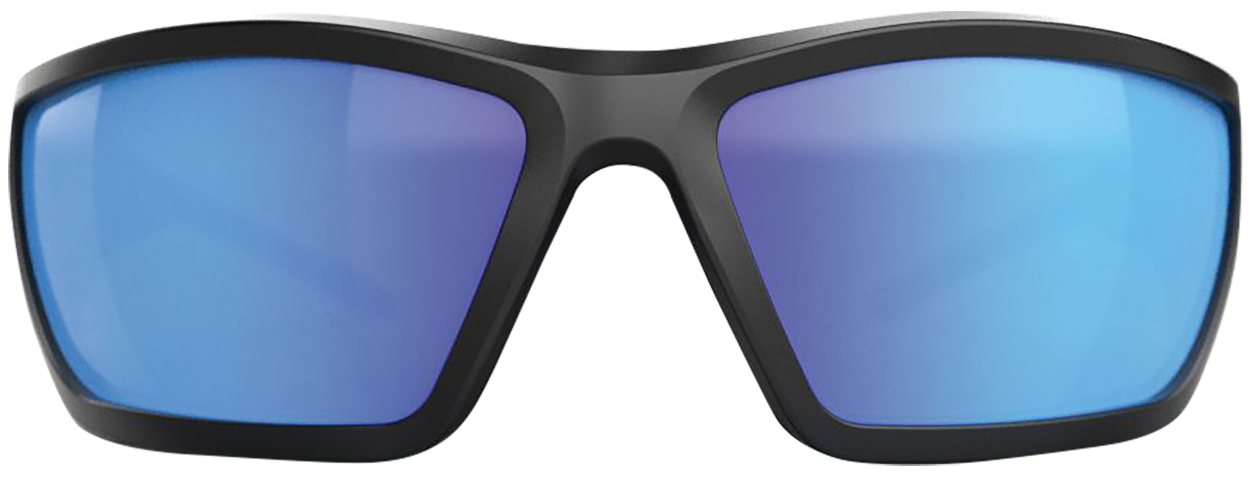 Glock AS41040 Blue Line Tactical Glasses Blue Mirror Lens Black Frame