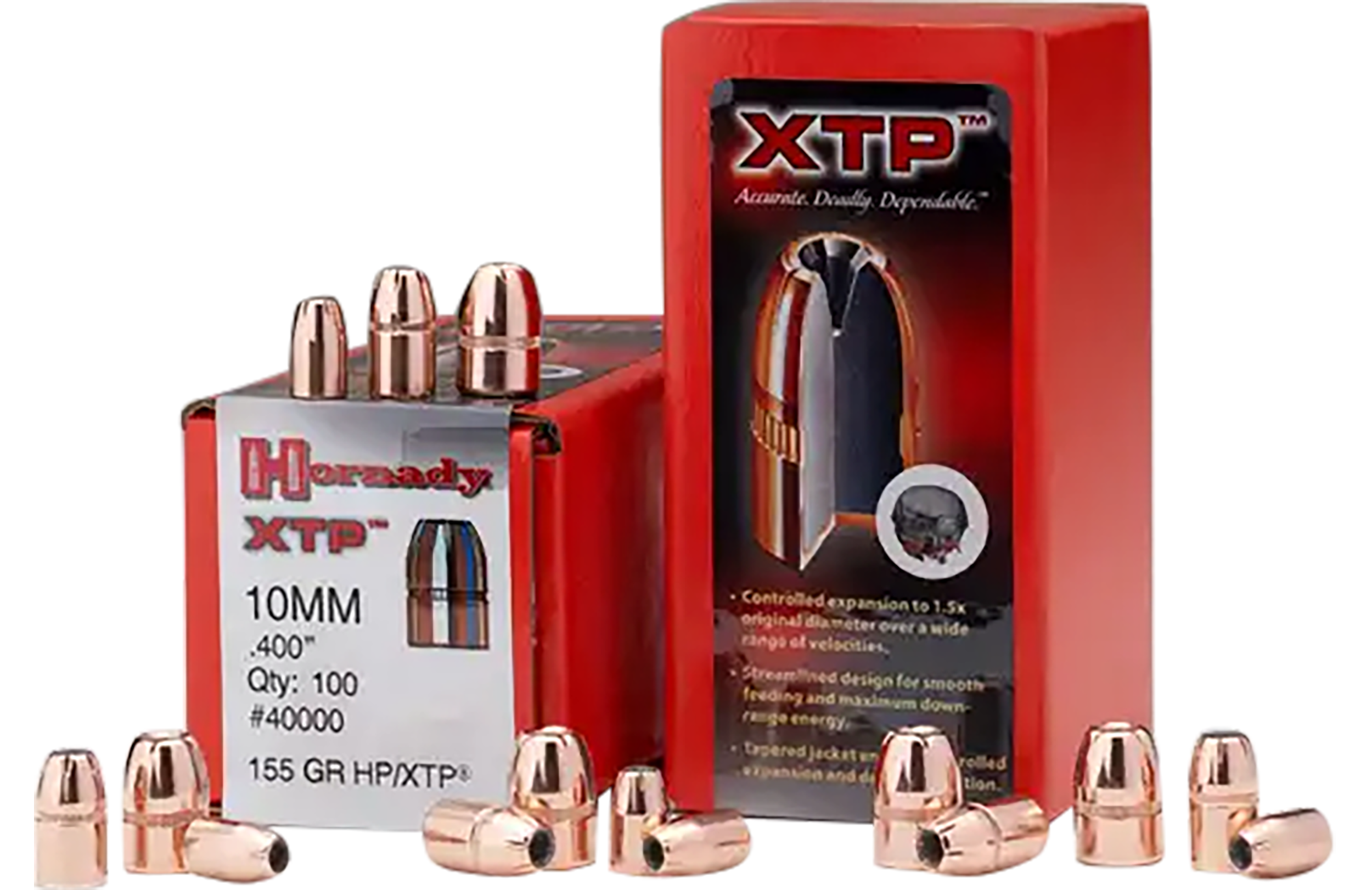 Hornady 45200 XTP  45 Cal .452 250 gr Hollow Point 100 Per Box/ 15 Case
