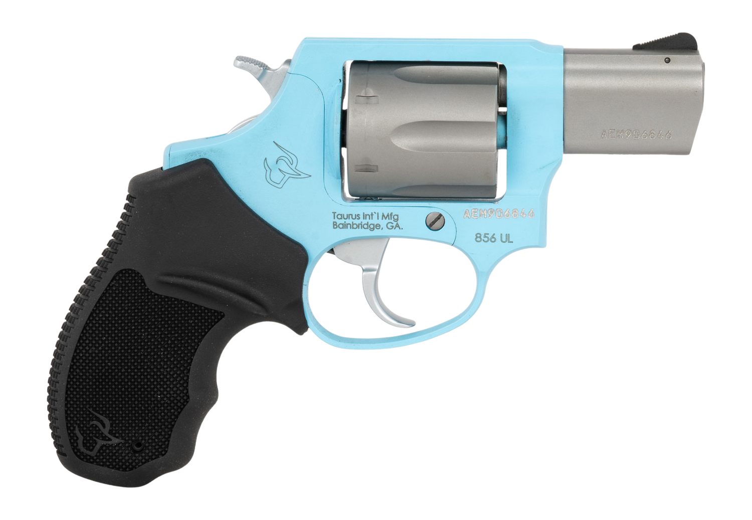 Taurus 856 Ultra-Lite 38 Spl 2" 6rd Blue Raspberry Revolver