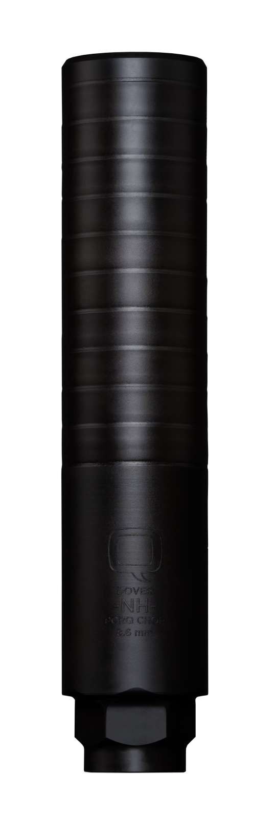 Q PORQ CHOP SUPPRESSOR 8.6 BLK SS 1.75" BLACK