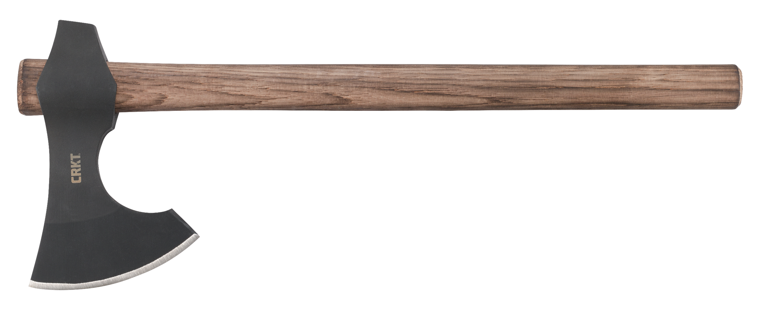 CRKT 2736 Berserker 4.65" Blade 1055 Carbon Steel Blade/Tennessee Hickory Handle 19" Long Axe w/Hammer