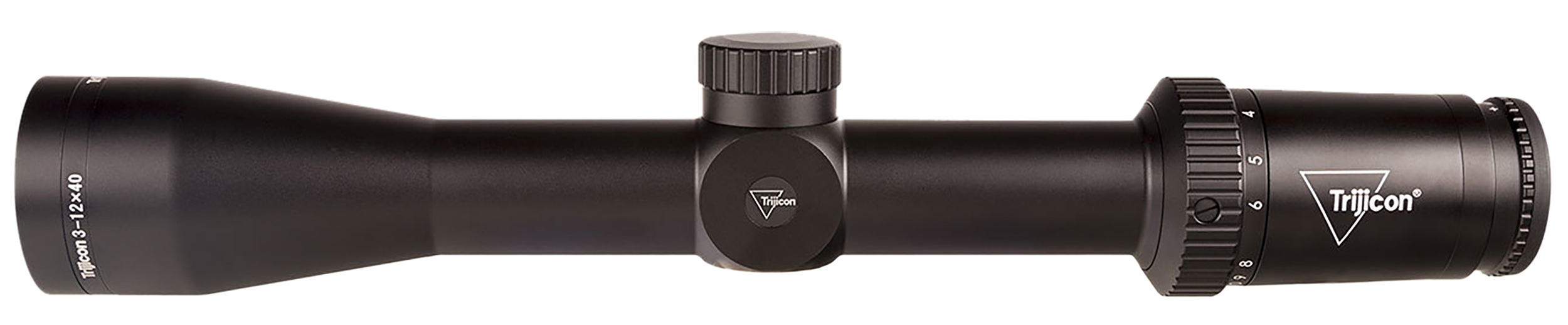 Trijicon 2700003 Huron Satin Black 3-12x40mm 30mm Tube BDC Hunter Holds Reticle