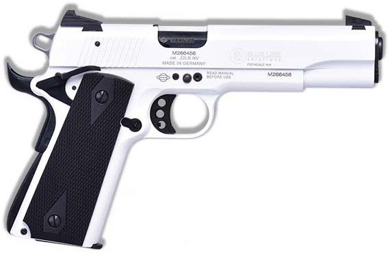 BLG MAUSER 1911 22LR 5 WHITE BLACK GRIPS 10RD