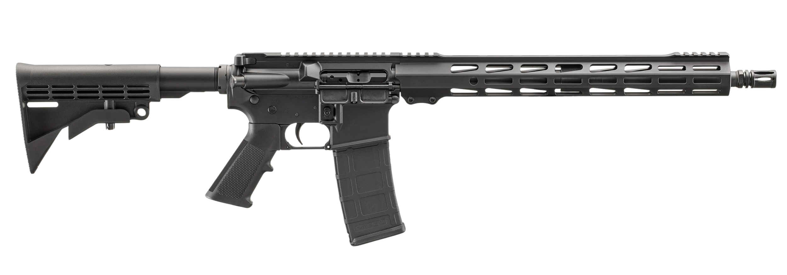 Ruger 28601 Harrier 5.56 NATO 30+1 16.10" Black Anodized Threaded Barrel, Black Hardcoat Anodize Aluminum Receiver w/Picatinny Rail, M-LOK Handguard, M4 Style Collapsible Black Polymer Stock, AR Styl