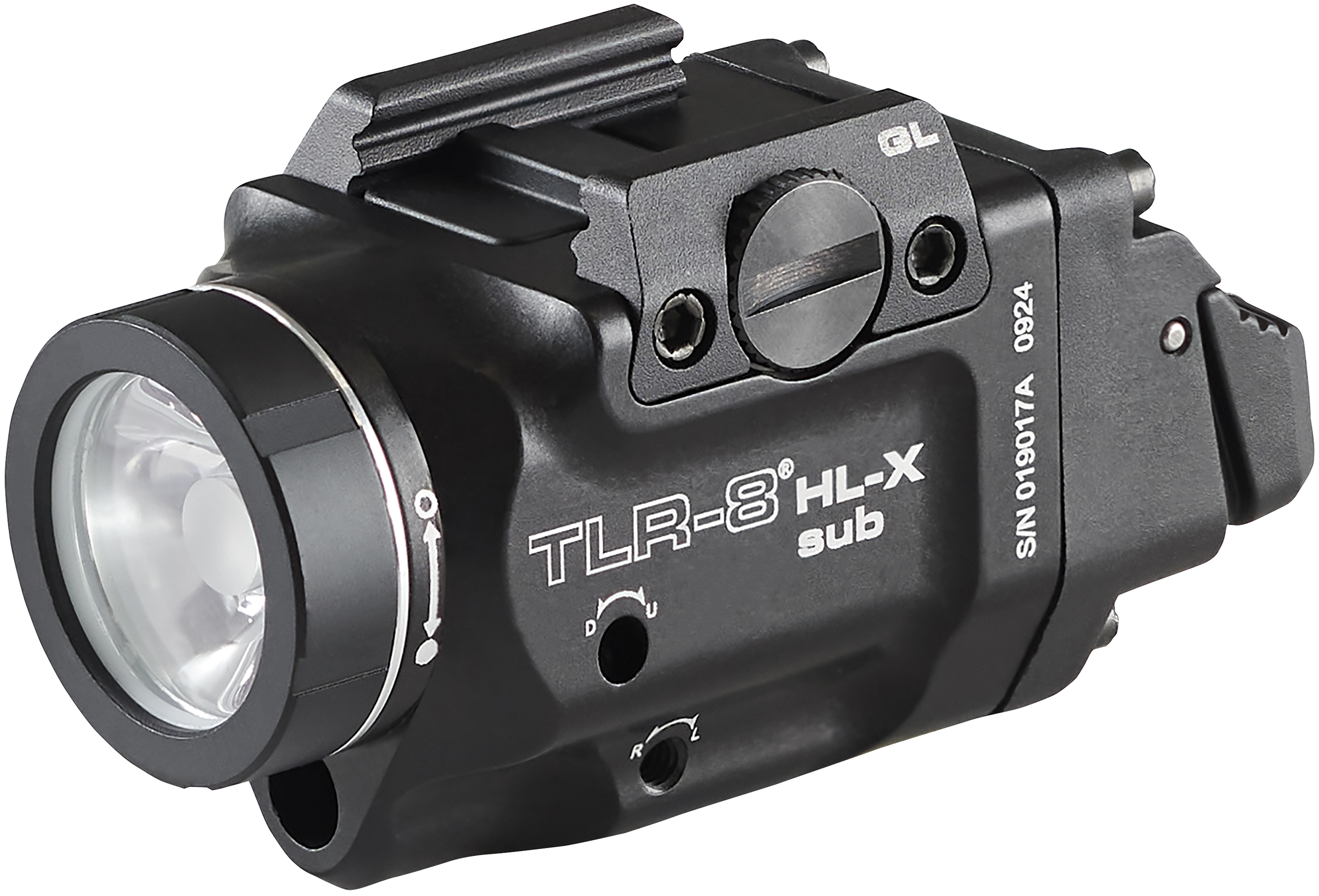 Streamlight 69466 TLR-8  Black Aluminum Glock 43x/48 1,000 Lumens Red Laser