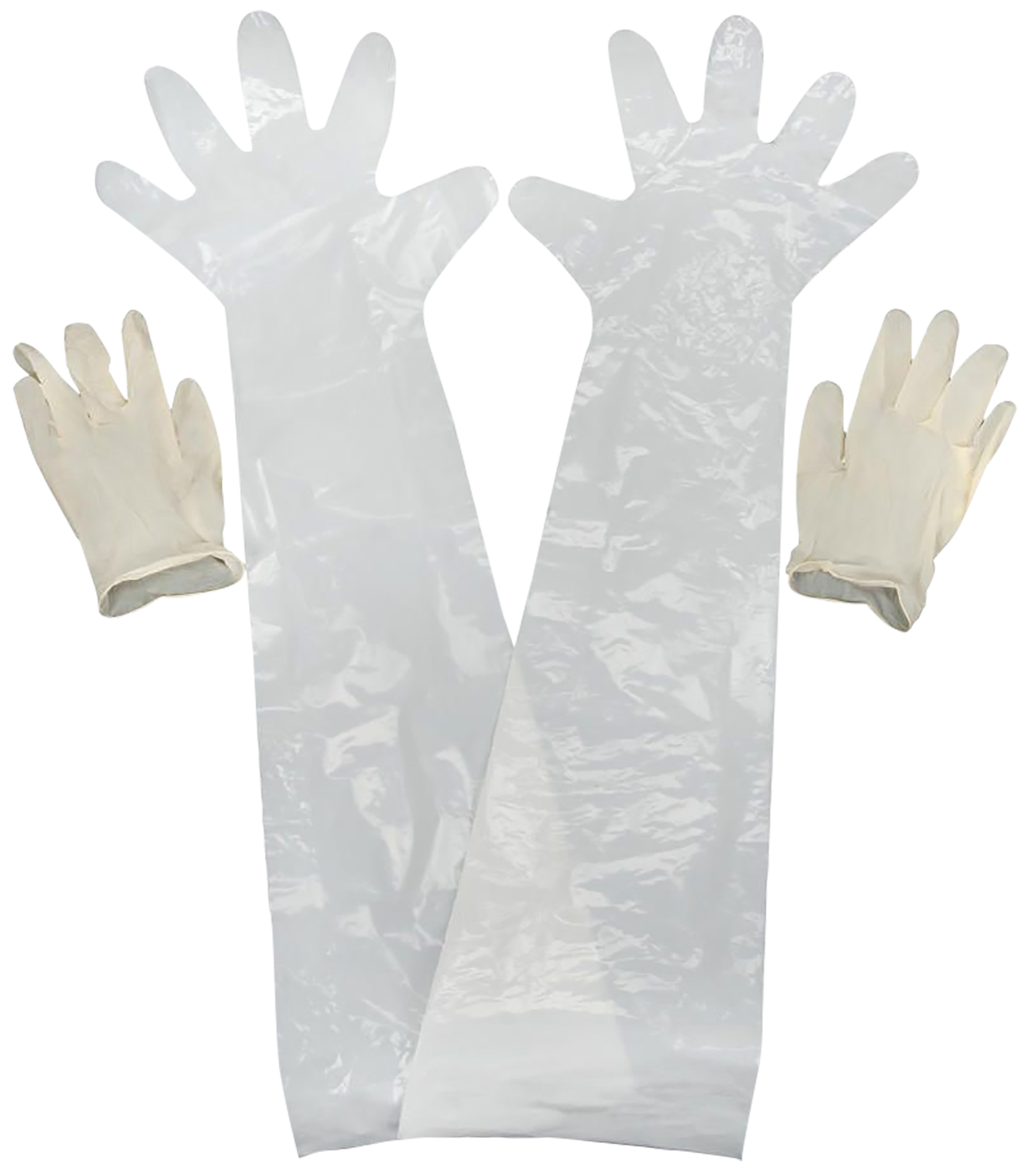 Allen 51 Field Dressing Clear Shoulder/Wrist Latex 2 Pack