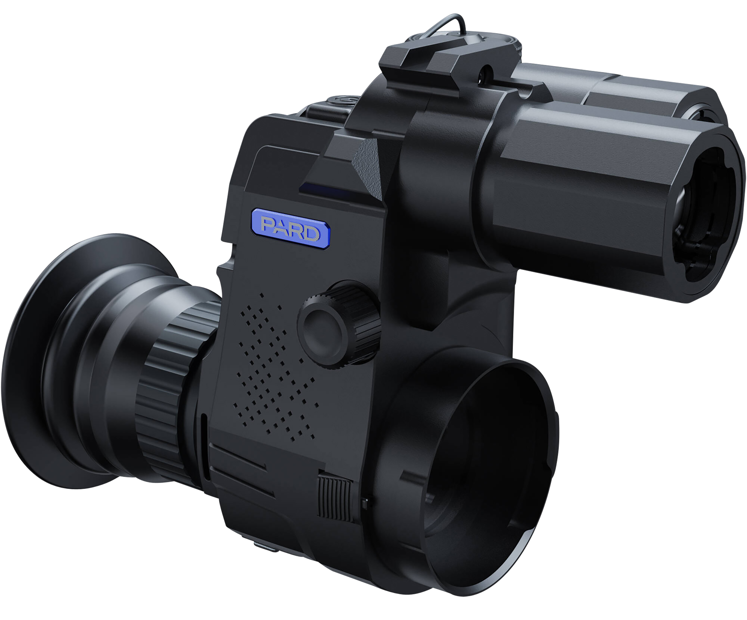 PARD NV007SP850LRF NV007S  Night Vision Clip On Black 4x 14.50mm Features Laser Rangefinder
