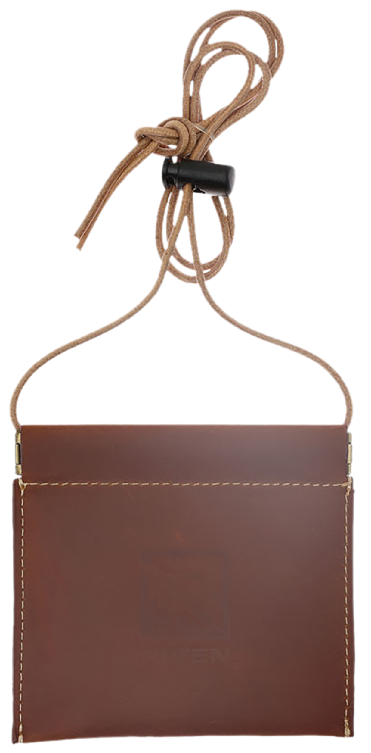 Riven 65700 Diaphragn Lanyard Call Holder Brown Leather