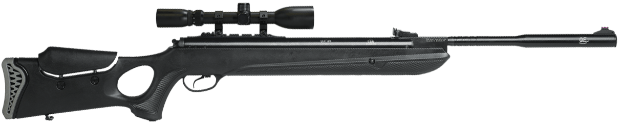 Hatsan USA HC130S30VORTQE Mod 130 QE Carnivore Air Rifle 30 Cal Black