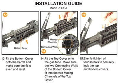 UTG RAIL PICATINNY AK47 DROP-IN YUGO M70