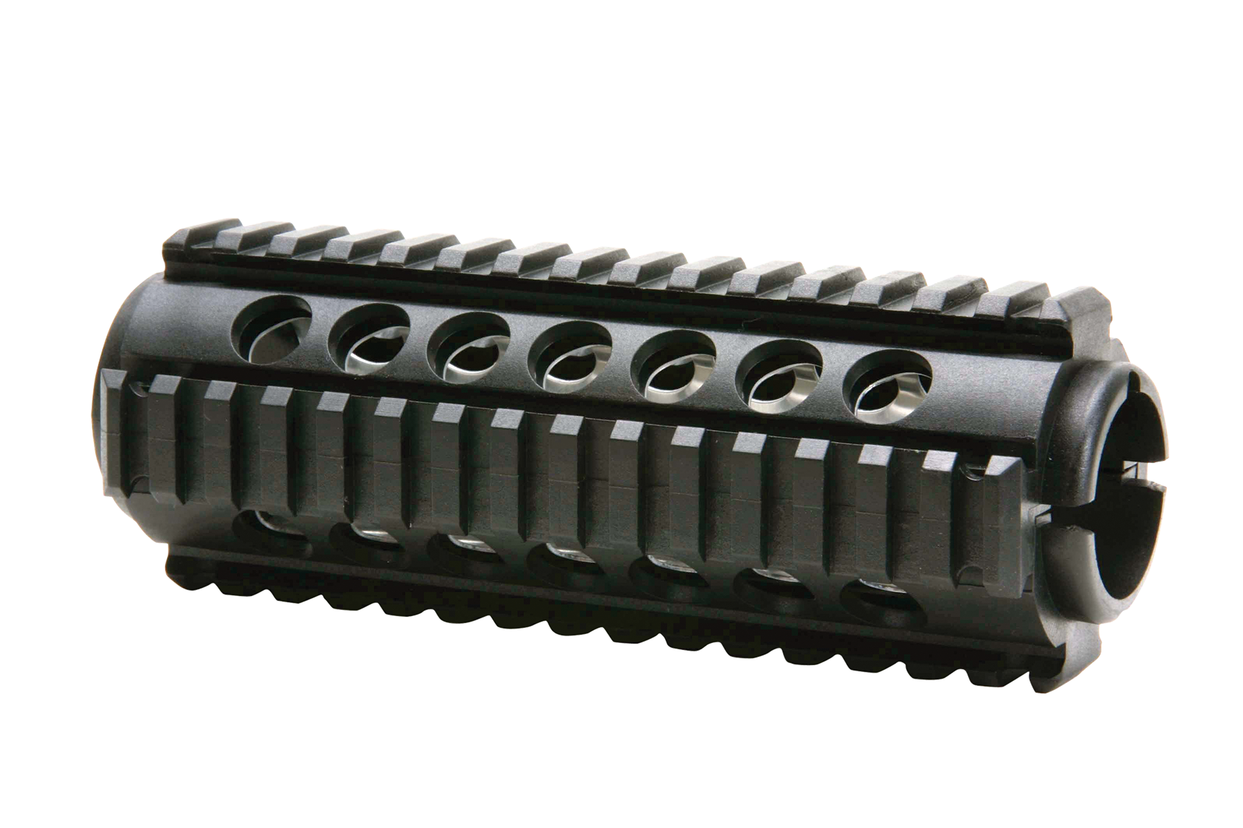 ProMag PM242 Quad Rail Handguard 2-Piece Polymer w/Aluminum Heat Shield Insert Black AR-15 Carbine