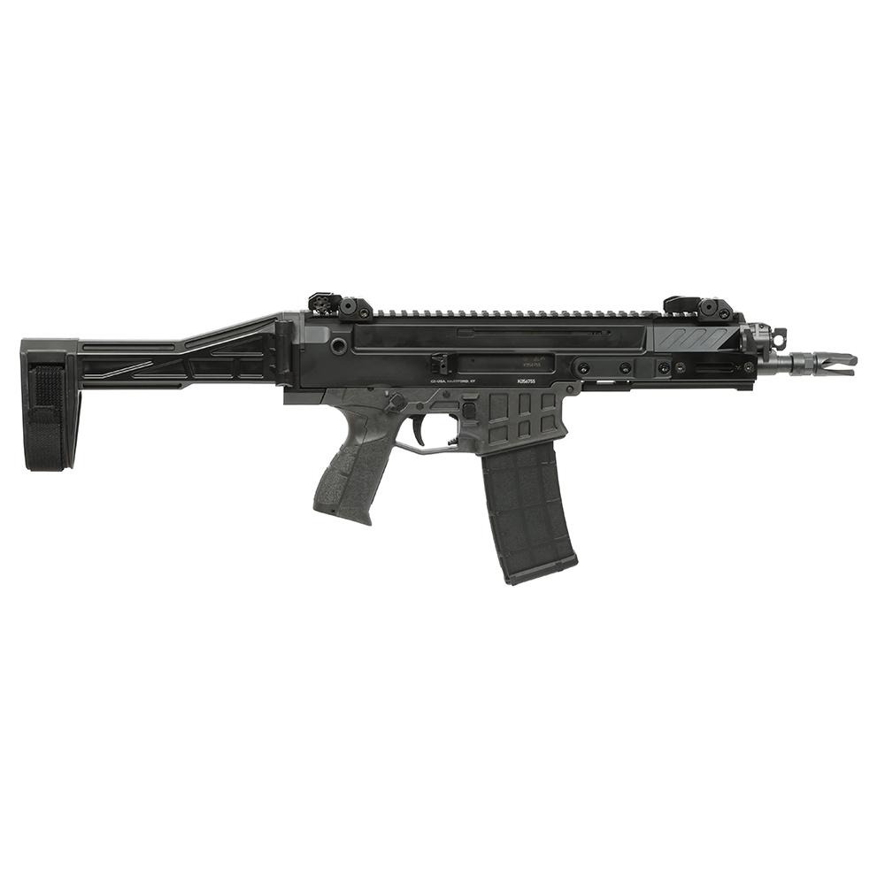 CZ USA Bren 2 MS Handgun 5.56 30rd Magazine 8" 1/2x28 Threaded Barrel Black with SB Tactical Brace