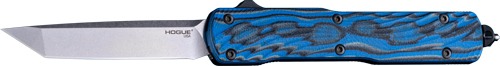 HOGUE COUNTERSTRIKE AUTO 3.35" OTF TANTO BLADE G10 COVER BLUE