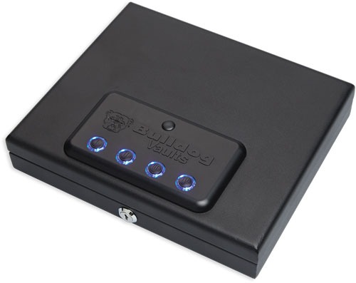 BULLDOG MAG LED QUICK DIGITAL VAULT TOP OPEN 11.5"X9.75"X2.5