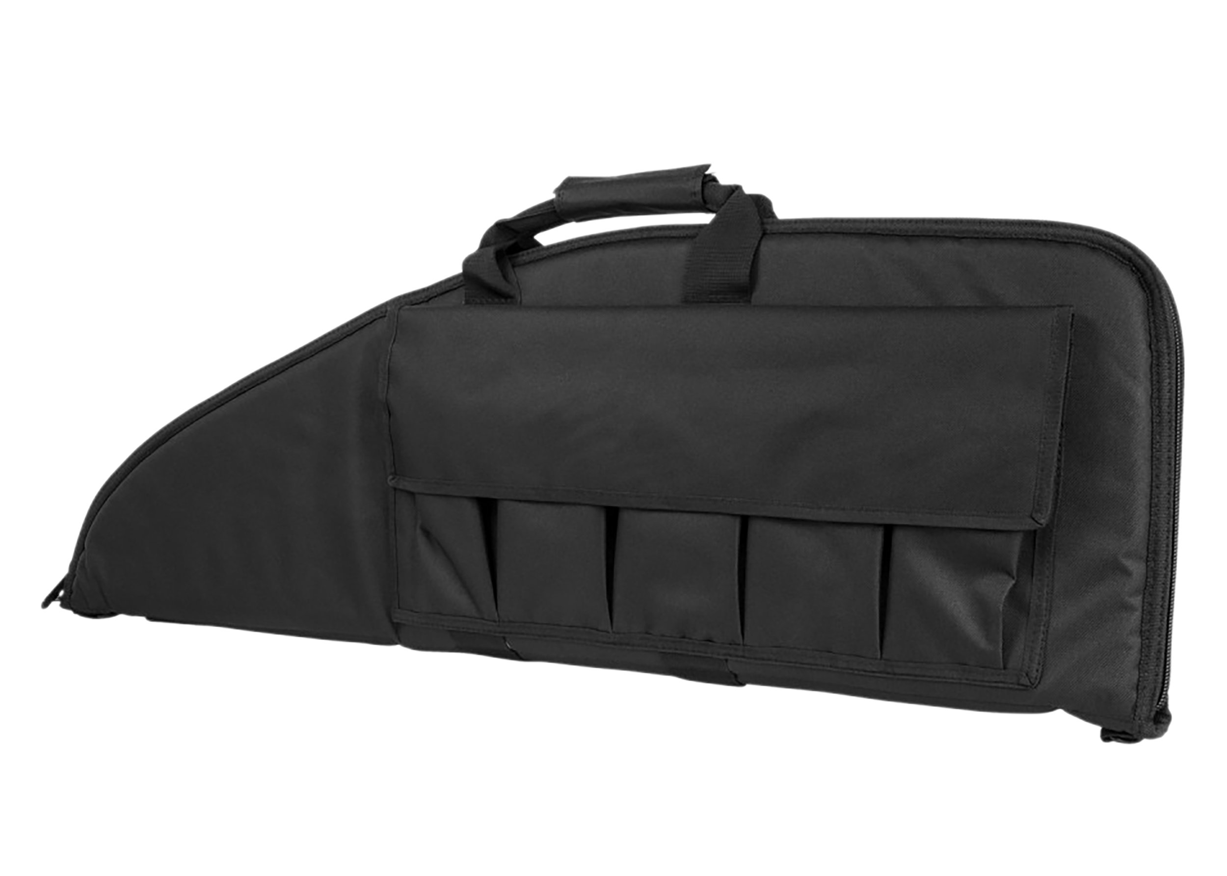 NcStar CV290736 VISM Rifle Case w/ Double Zippers ID Holder Foam Padding & Black Finish