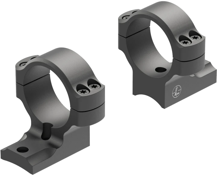 Leupold 177159 BackCountry  Black 7075 T-6 Aluminum 30mm Tube Medium Fits Weatherby Mark V 6 Lug