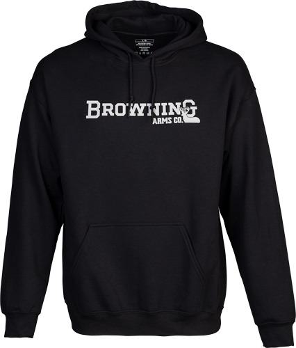 BROWNING HOODIE BACKFENCE BROWNING ARMS BLACK LARGE
