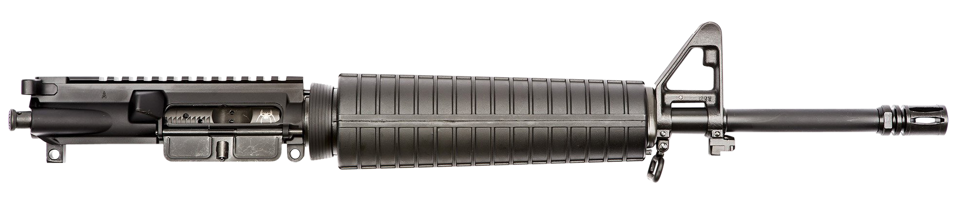 Spikes STU5435MLS Complete Upper  5.56x45mm NATO 16" Black Phosphate/Midlength Barrel, 7075-T6 Aluminum Black Receiver, 12" SAR3 Free-Floating Handguard for AR-15