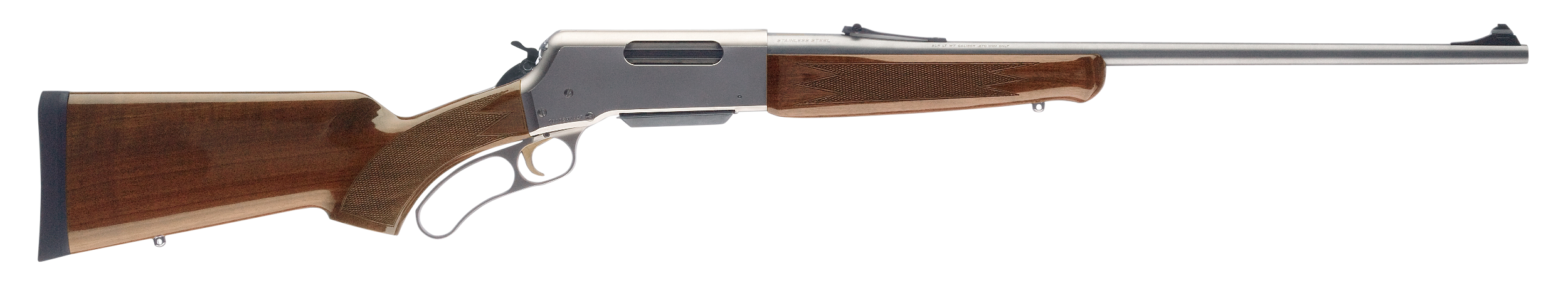 Browning 034018126 BLR Lightweight 30-06 Springfield 4+1 22" Matte Stainless/ Free-Floating Barrel, Matte Nickel Aluminum Receiver, Gloss Black Walnut/ Fixed Pistol Grip Stock, Right Hand