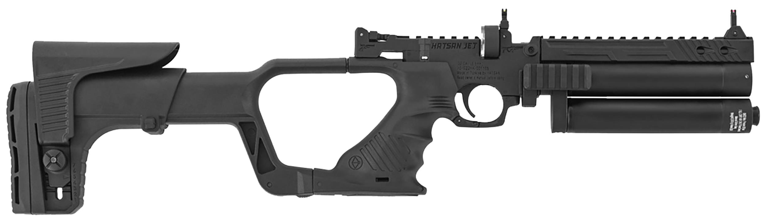 Hatsan USA HG2JET22 Jet ll Air Rifle 22 Cal Black