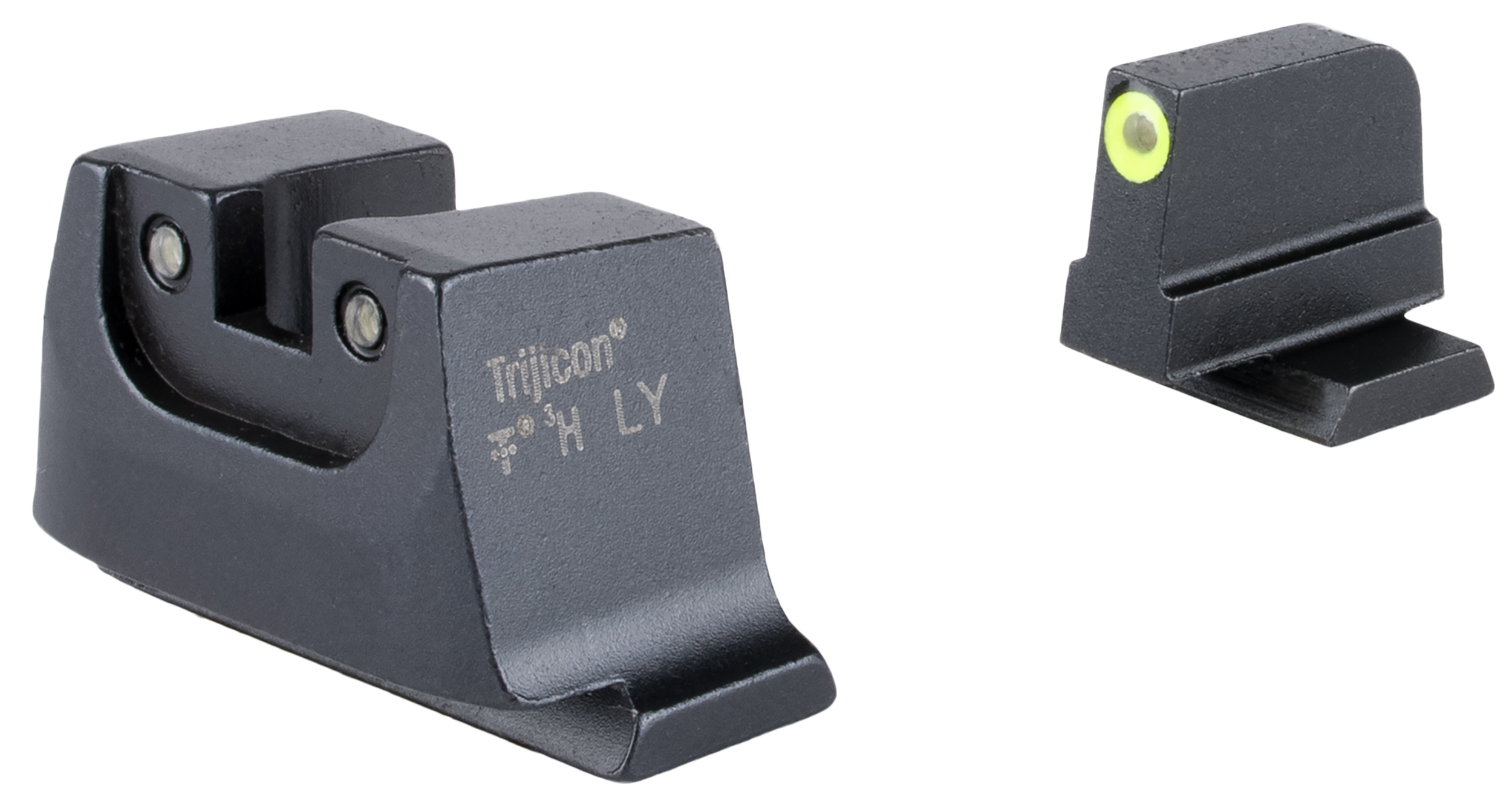 Trijicon SA240C601149 Suppressor/Optic Height Sights Green/Tritium Yellow Outline Front Sight-Green/Tritium Black Outline Rear Sight Smith & Wesson M&P C.O.R.E./ M&P M2.0