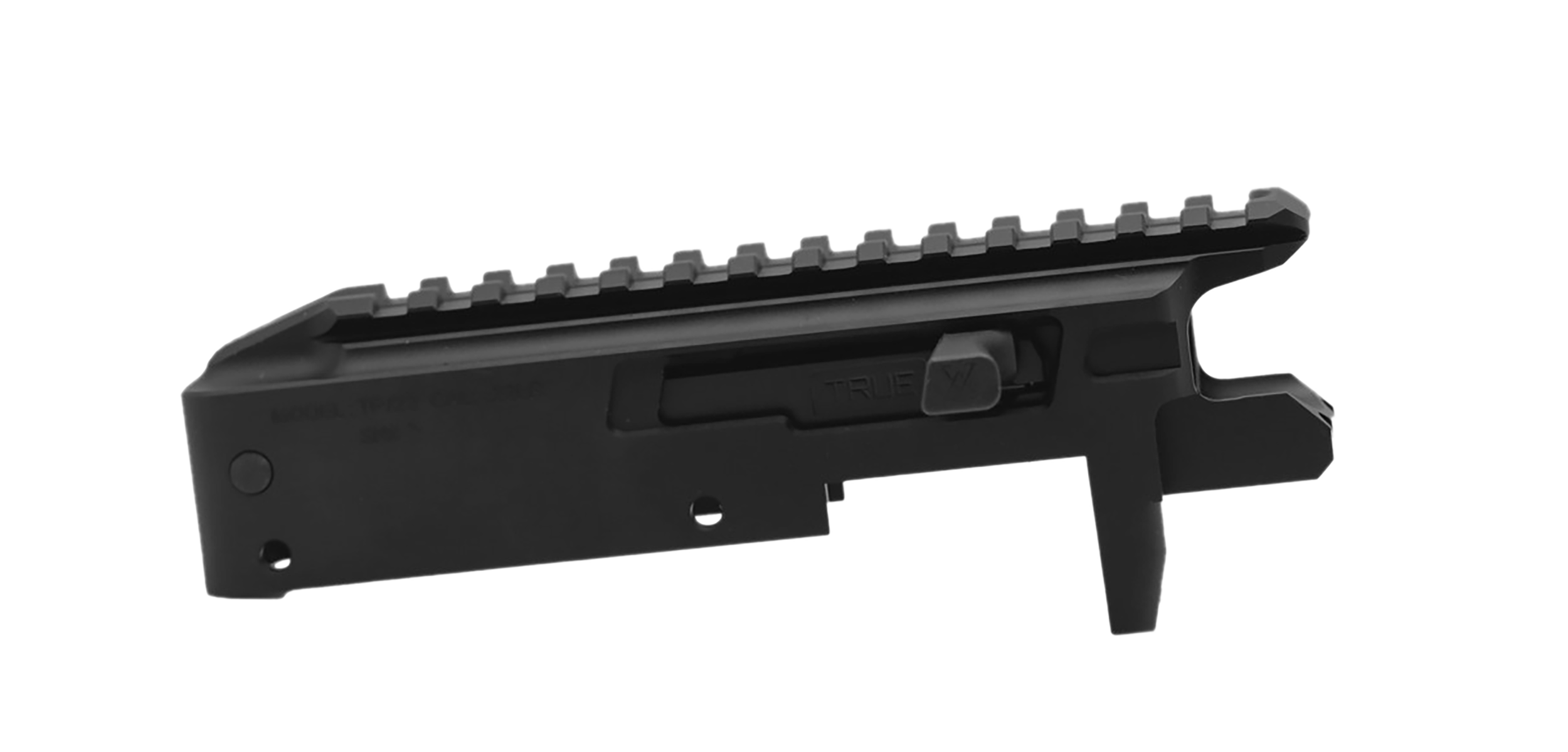True Precision Inc TP1022CMPRCBLBL TP/22 Receiver Set Aluminum Black Anodized Receiver/ Black Bolt