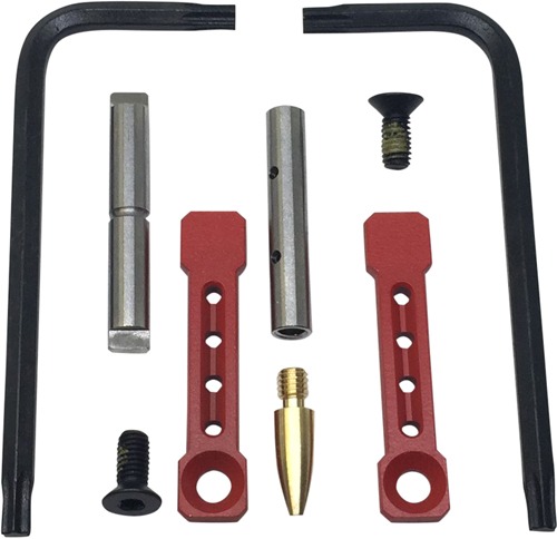 KNS PIN KIT NON-ROTATING GEN ST AR15/M16 .154 RED