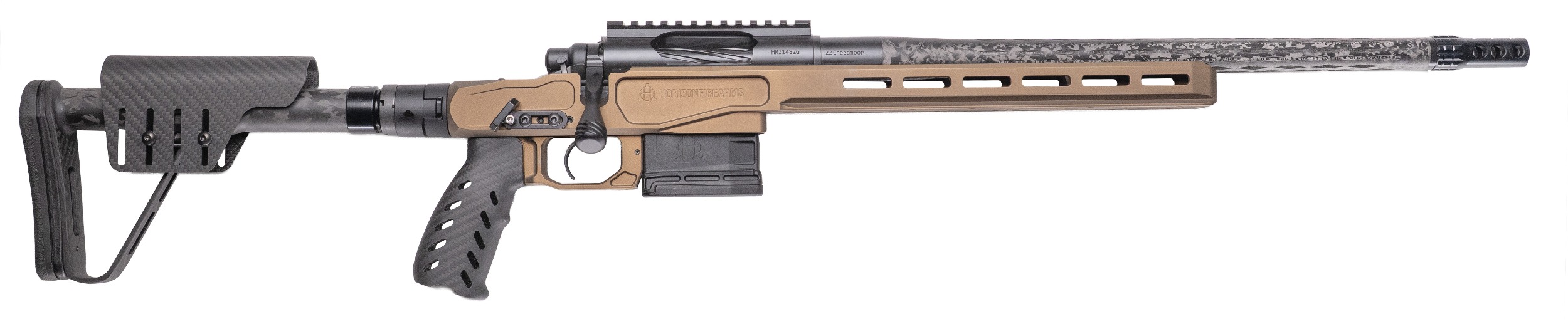 CNC Firearms Exclusive Horizon 22 Creedmoor 18" Carbon Fiber Rifle