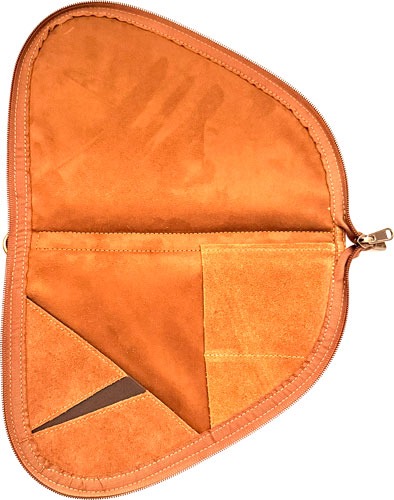 PALMETTO PISTOL CASE MEDIUM FIELD TAN-BLACK BUFFALO