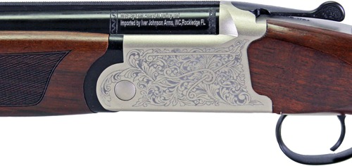 IVER JOHNSON 600LW O/U 20GA 3" 26"VR SILVER BLACK WALNUT