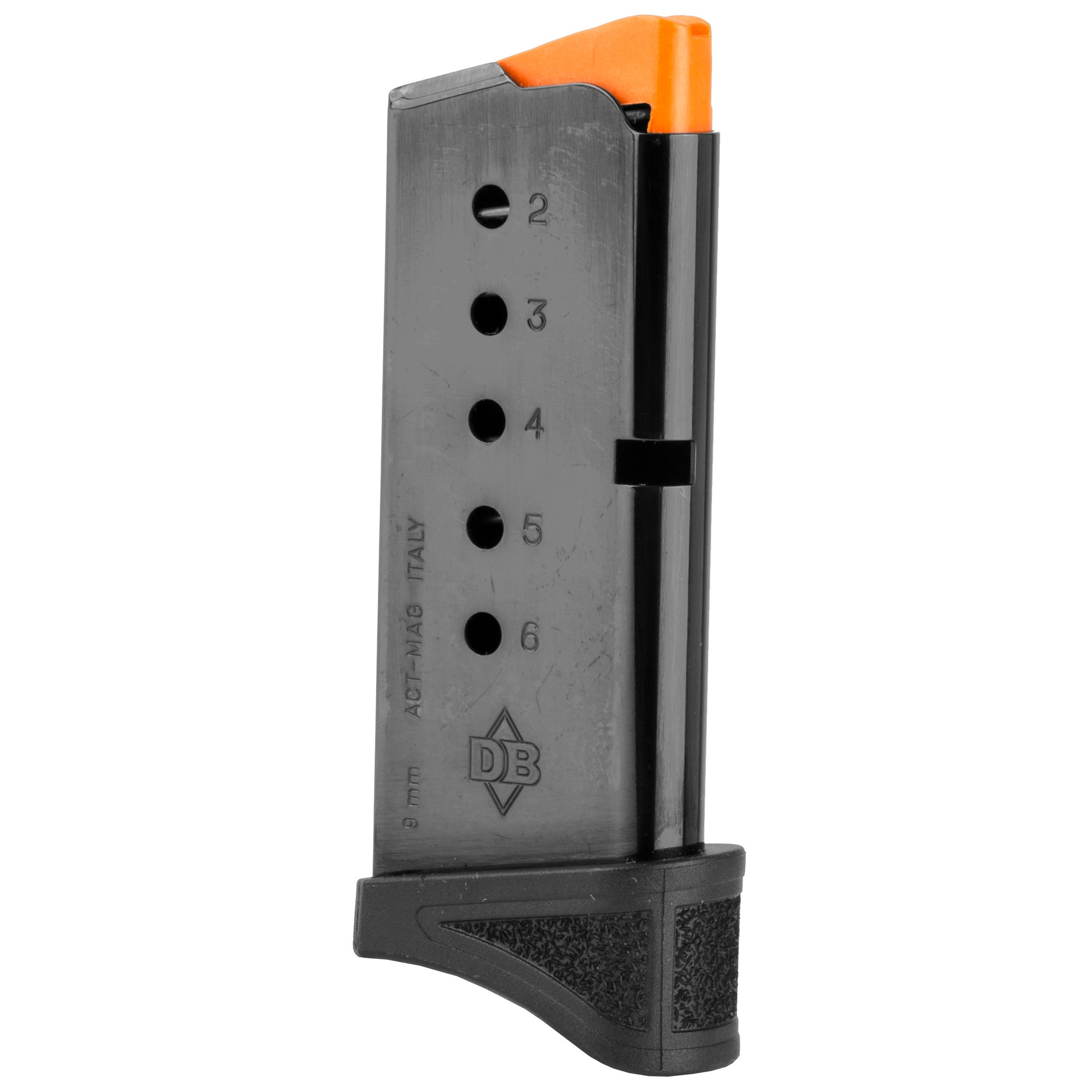 MAG DBF DB9 GEN4 9MM 6RD W/FNGR EXT