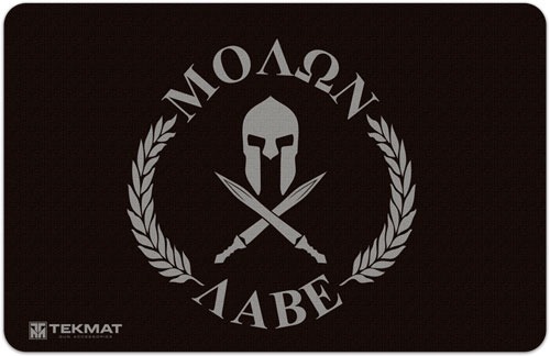 TEKMAT ARMORERS BENCH MAT 11"x17" MOLON LABE FLAG