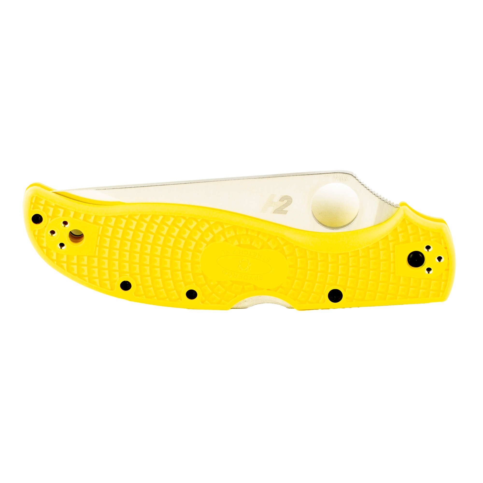 SPYDERCO STRTCH 2 XL LW SLT YLW SRTD
