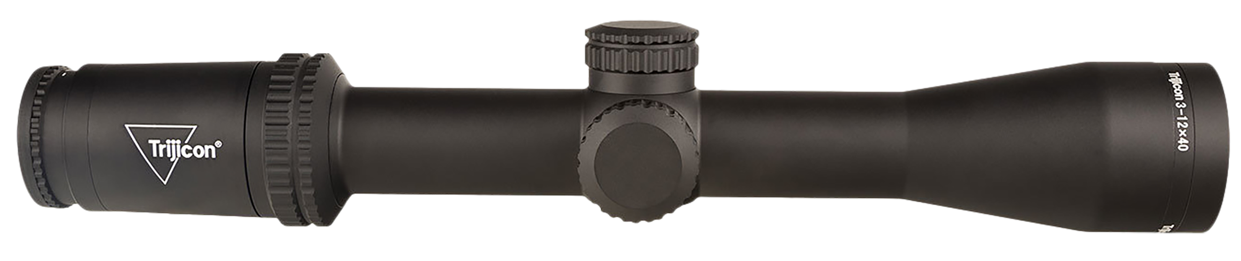Trijicon 2800002 Ascent  3-12x 40mm Obj 36.30-9.10 ft @ 100 yds FOV 30mm Tube Matte Black Finish BDC Target Holds