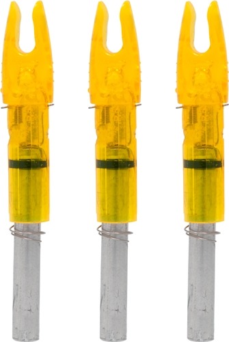 LUMENOK LIGHTED NOCK SIGNATURE SERIES HD ORANGE 3PK