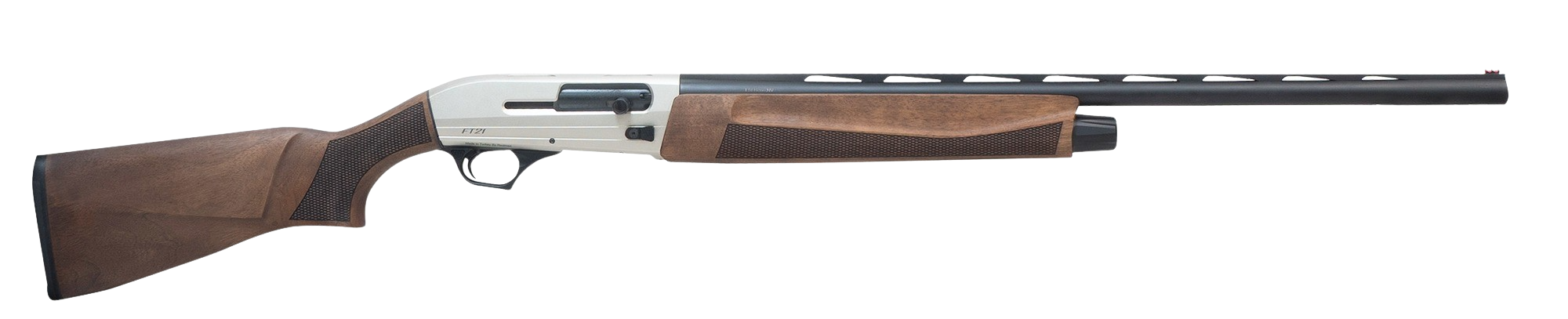 Pointer FT21W20 Field Tek FT21 20 Gauge Semi-Auto 3" 5+1 28" Black Vent Rib Barrel, Black Aluminum Receiver, Fixed Walnut Stock